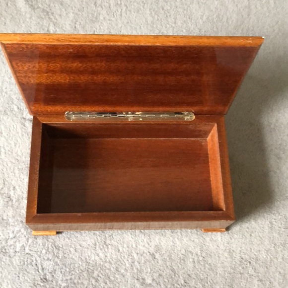 Wood Keepsake Box Jewelry Box Memory Box - Picture 2 of 11